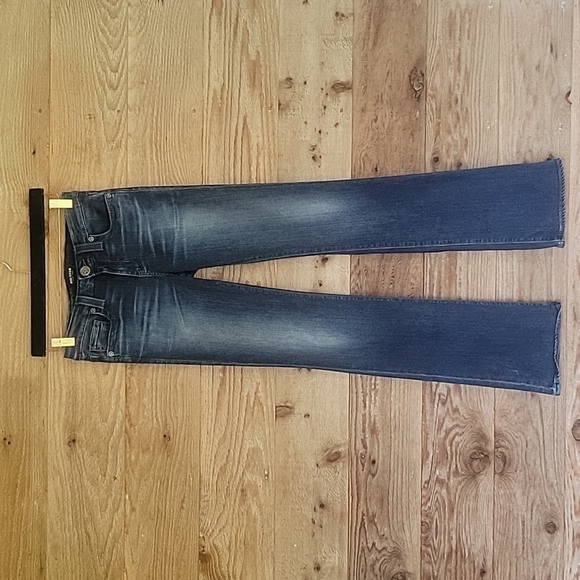 Big Star Vintage Remy Boot Stretch Jean Dark Wash Size 27 Long - Picture 1 of 9